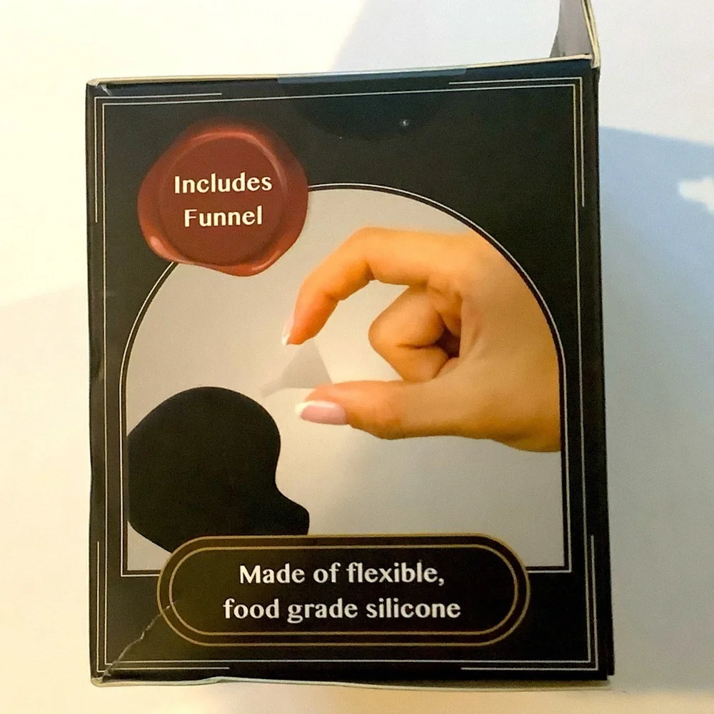 Skull Cocktail Ice Molds Set Of 2 Halloween New